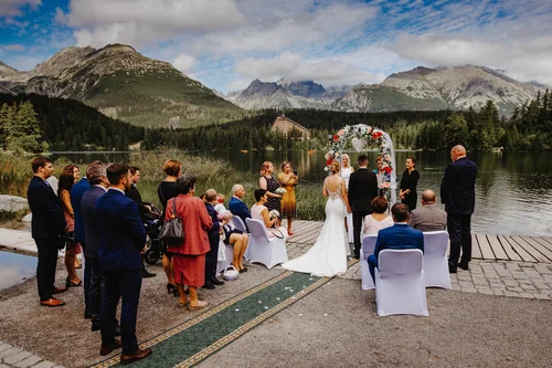 Svadba vo Vysokých Tatrách na Štrbskom plese